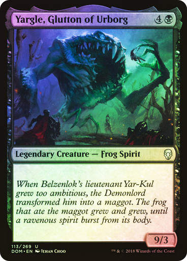 Yargle, Glutton of Urborg (DOM) (113) / Foil