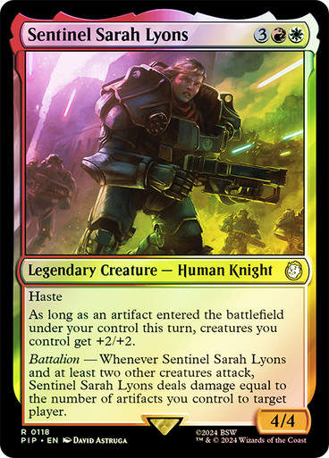 Sentinel Sarah Lyons (pip) (118) / Foil