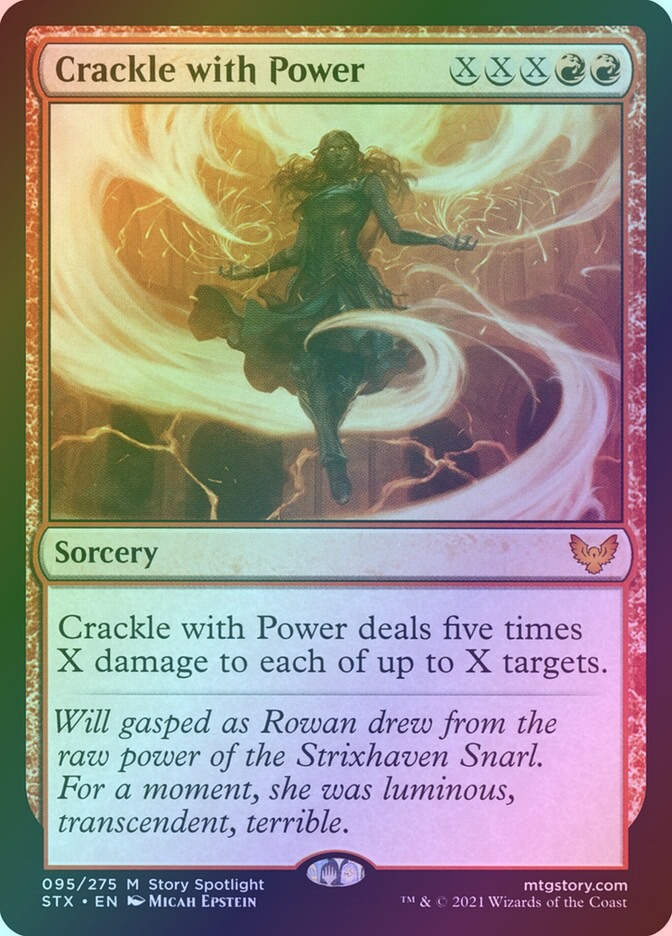 Crackle with Power (STX) (95) / Foil