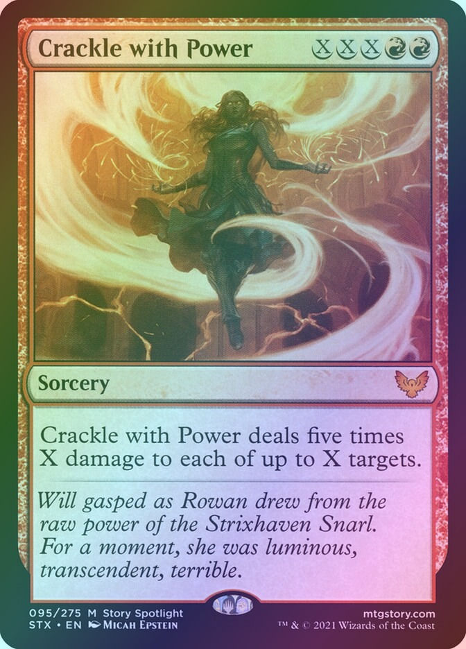 Crackle with Power (STX) (95) / Foil