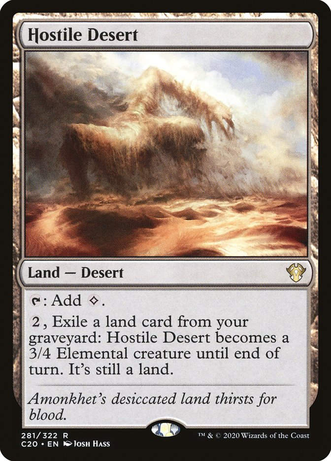 Hostile Desert (C20) (281)