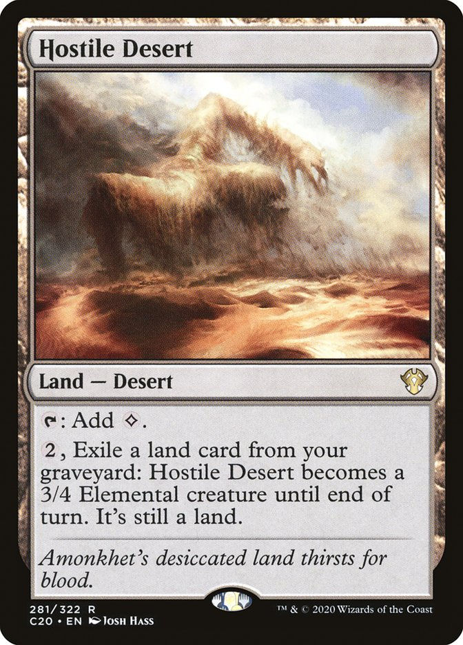 Hostile Desert (C20) (281)