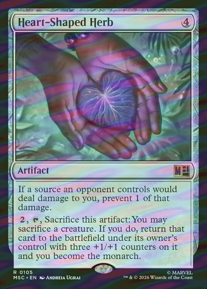 Heart-Shaped Herb (MSC) (105) / Surge Foil