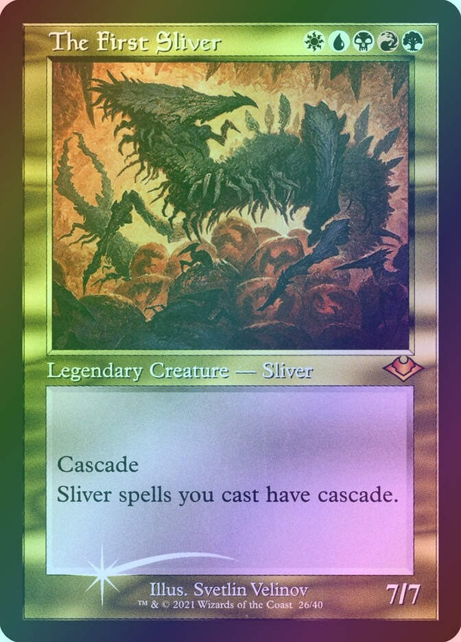The First Sliver (H1R) (26) / Foil