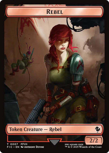 Rebel Token // Soldier Token (TFIC) — cara 1 de 2