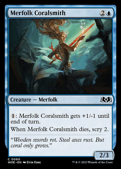 Merfolk Coralsmith (woe)