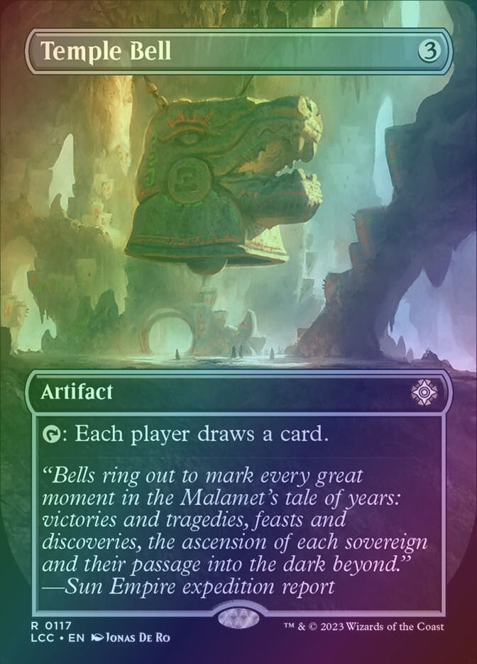 Temple Bell (LCC) (117) / Borderless / Foil
