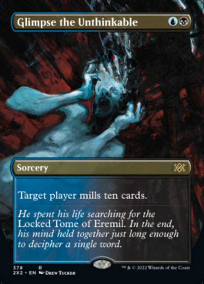 Glimpse the Unthinkable (2X2) / Borderless