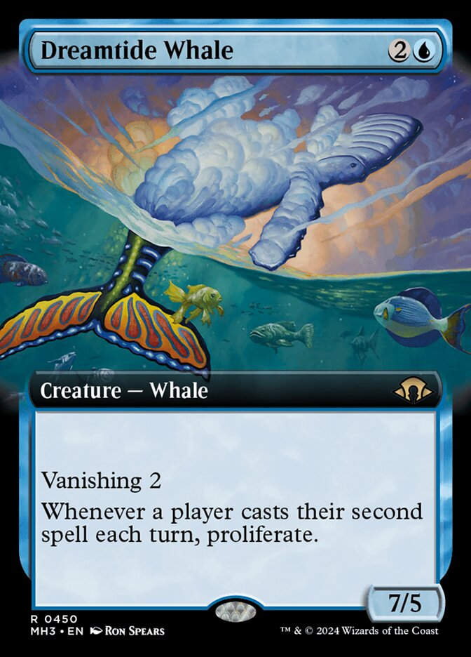 Dreamtide Whale (MH3) (450) / Extended Art
