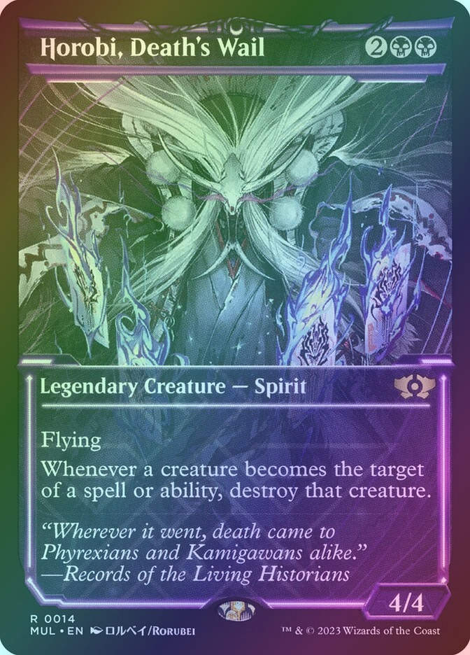 Horobi, Death's Wail (MUL) (14) / Showcase / Foil