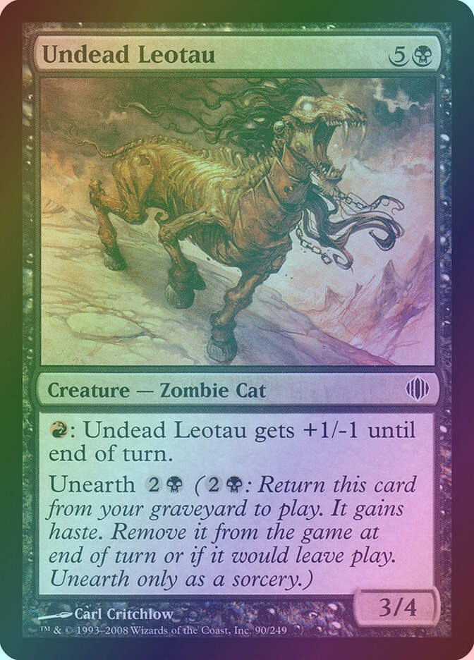Undead Leotau (ALA) (90) / Foil
