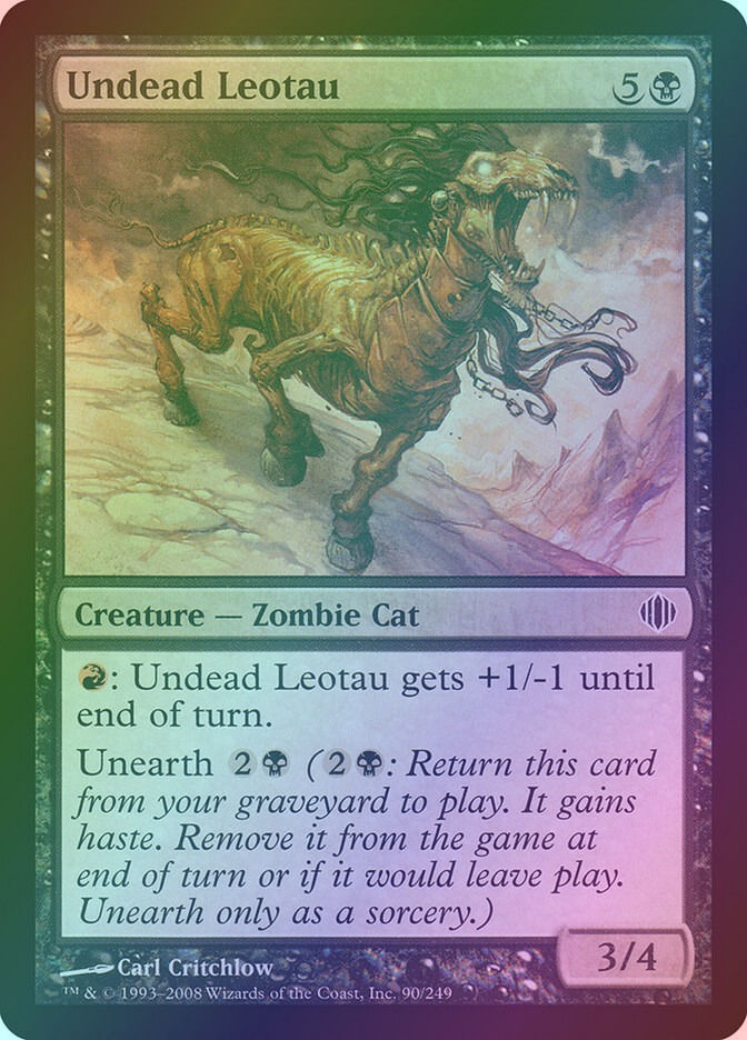 Undead Leotau (ALA) (90) / Foil
