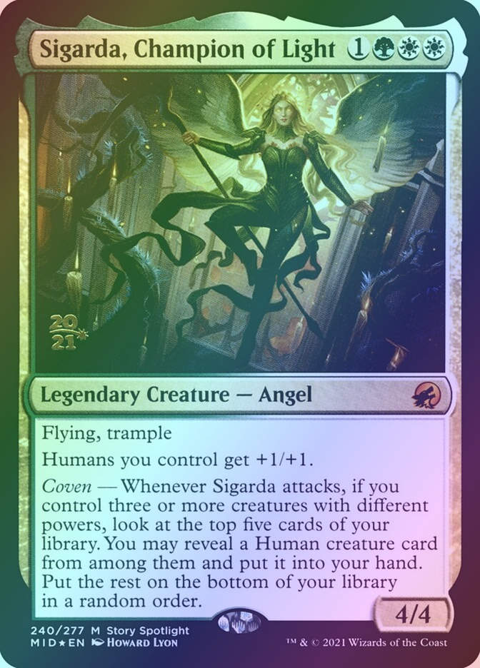 Sigarda, Champion of Light (PMID) (240s) / Foil