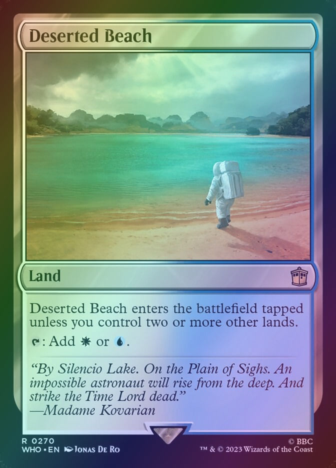 Deserted Beach (WHO) (270) / Foil