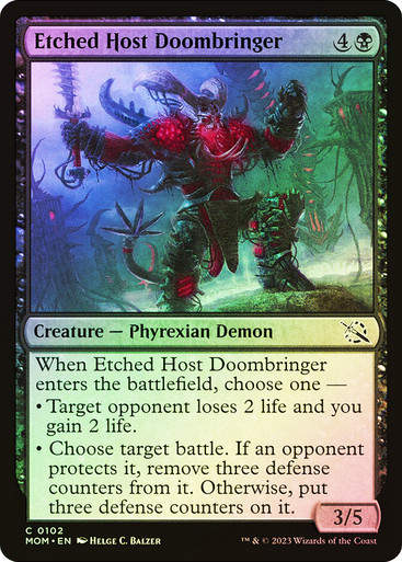 Etched Host Doombringer (mom) / Foil
