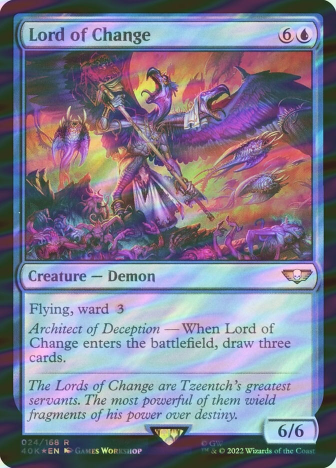 Lord of Change (40K) (24★) / Surge Foil