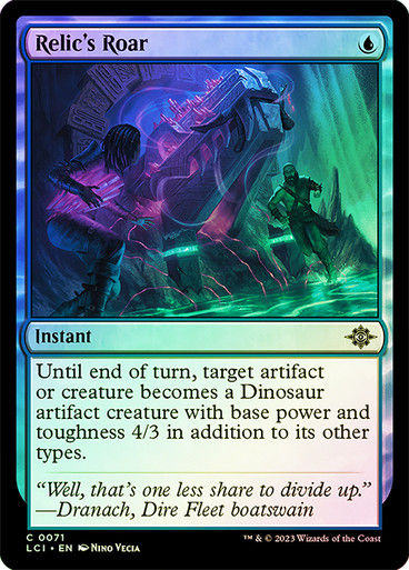 Relic's Roar (lci) / Foil