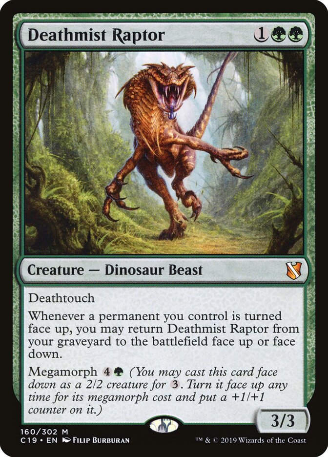 Deathmist Raptor (C19) (160)