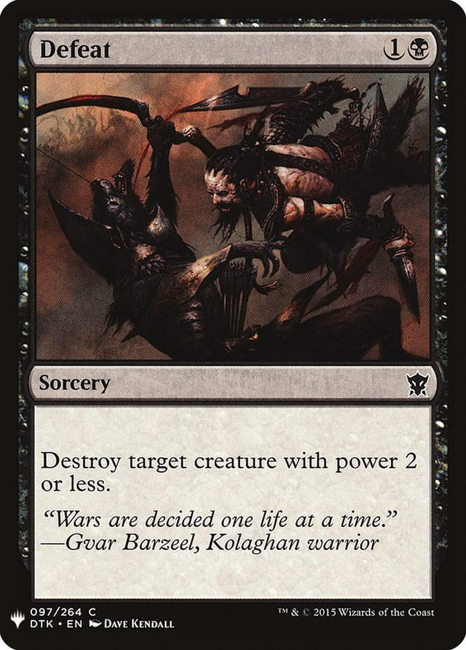 Defeat (MYS)