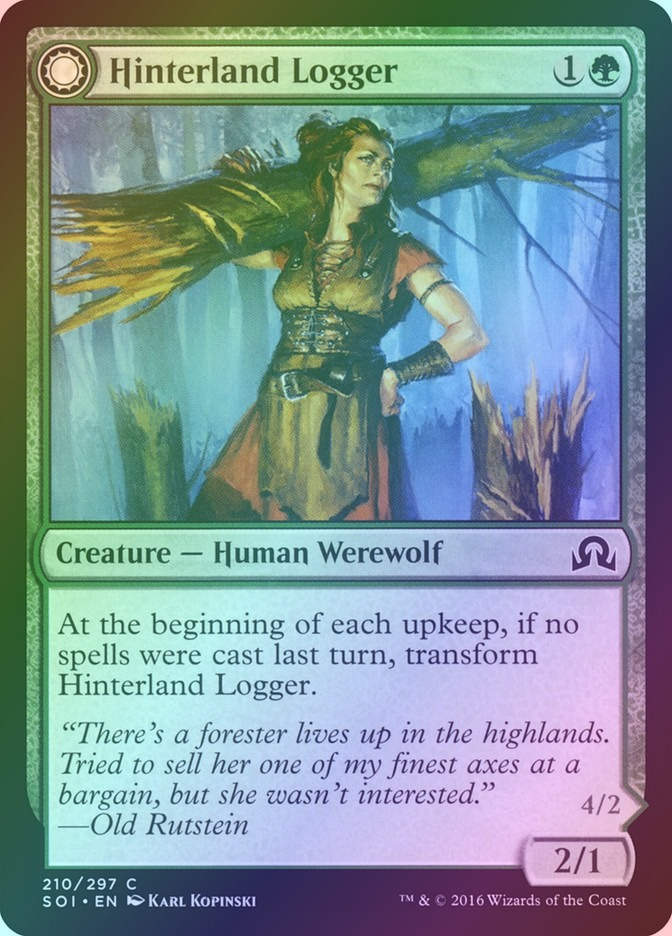 Hinterland Logger // Timber Shredder (SOI) (210) / Foil