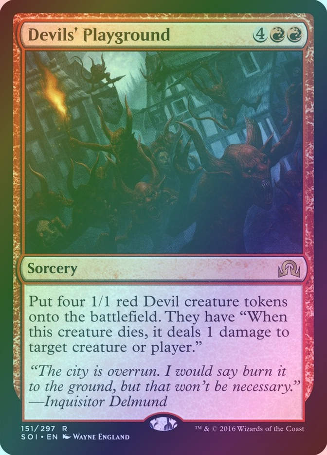 Devils' Playground (SOI) (151) / Foil