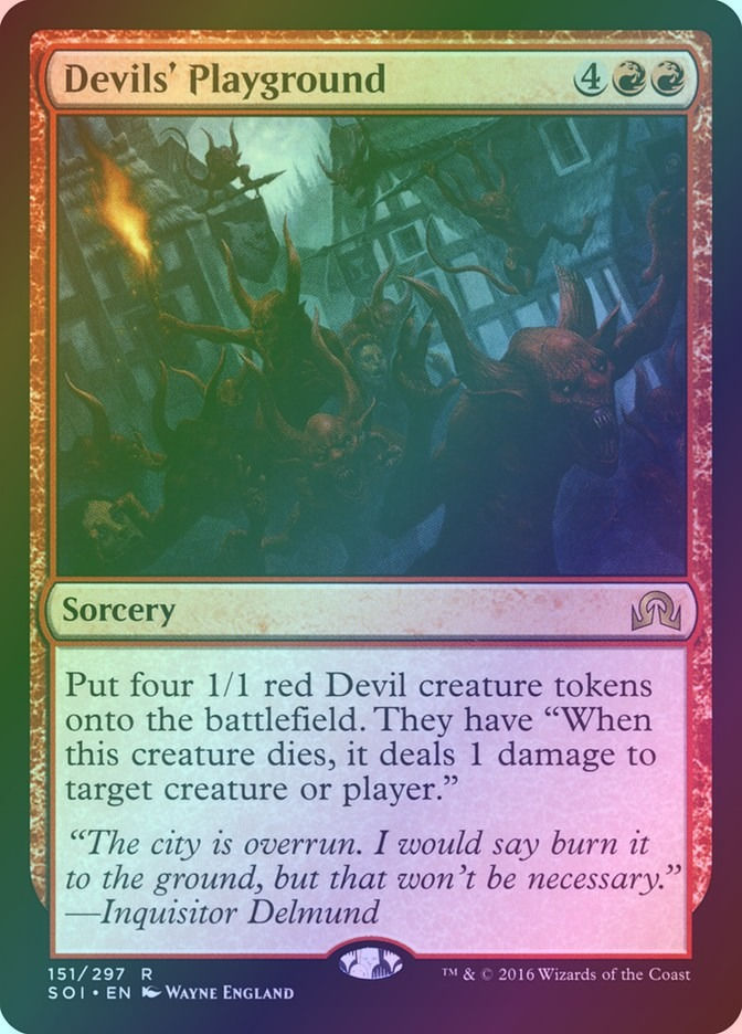 Devils' Playground (SOI) (151) / Foil