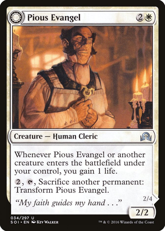 Pious Evangel // Wayward Disciple (SOI) (34) — cara 1 de 2