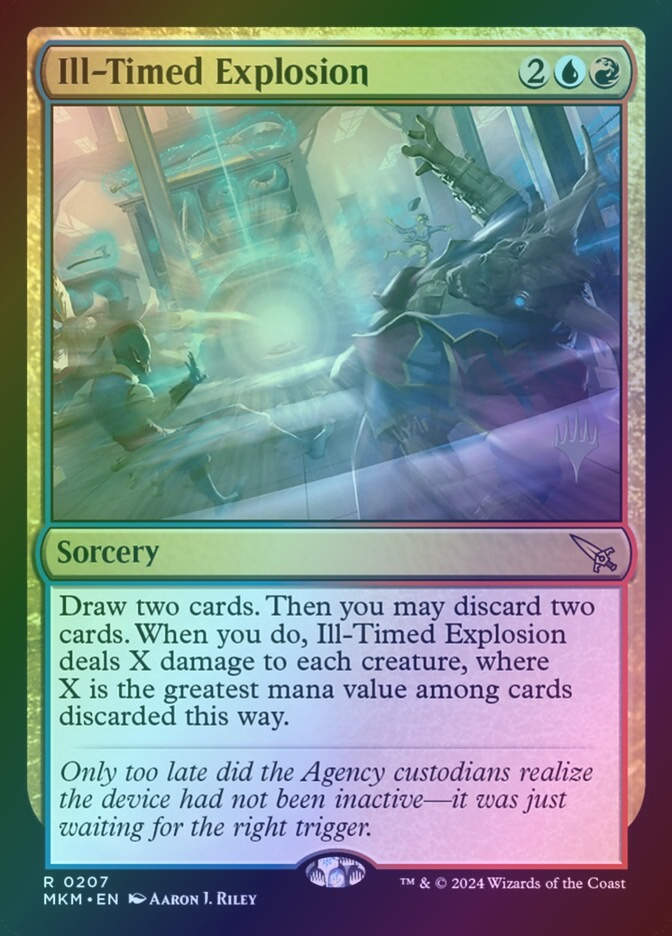Ill-Timed Explosion (PMKM) (207p) / Foil