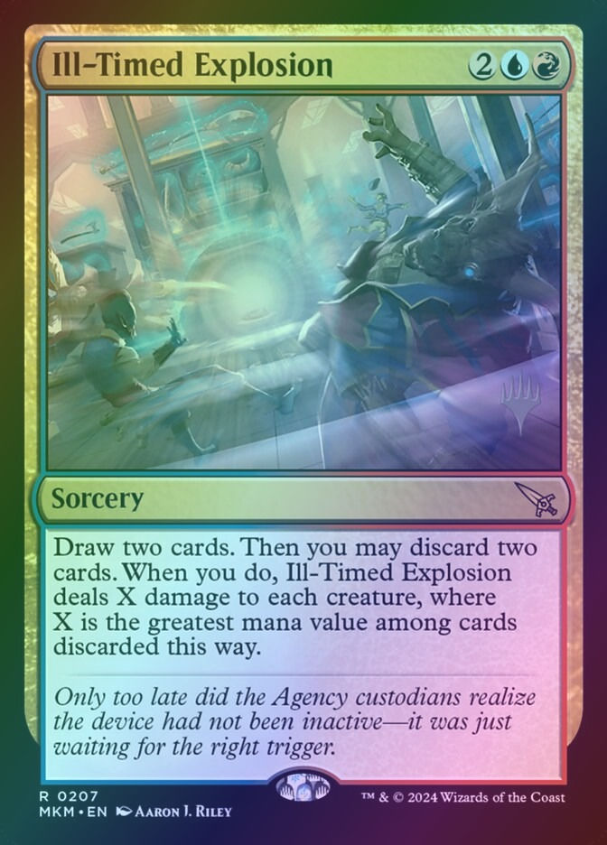 Ill-Timed Explosion (PMKM) (207p) / Foil