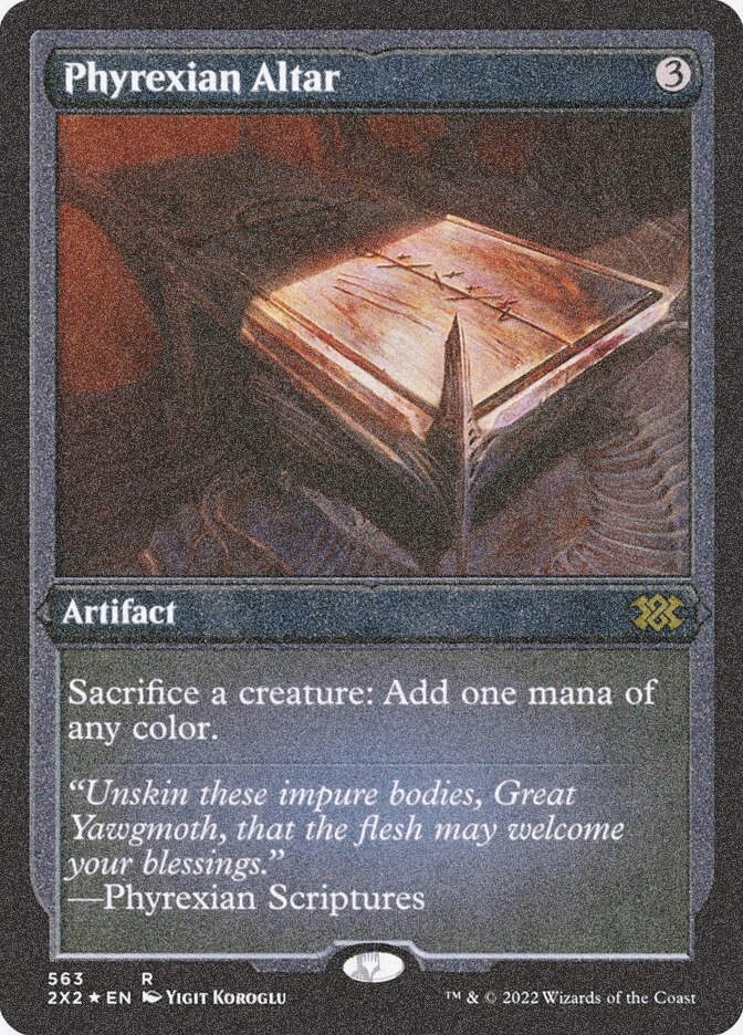 Phyrexian Altar (2X2) (563) / Foil Etched