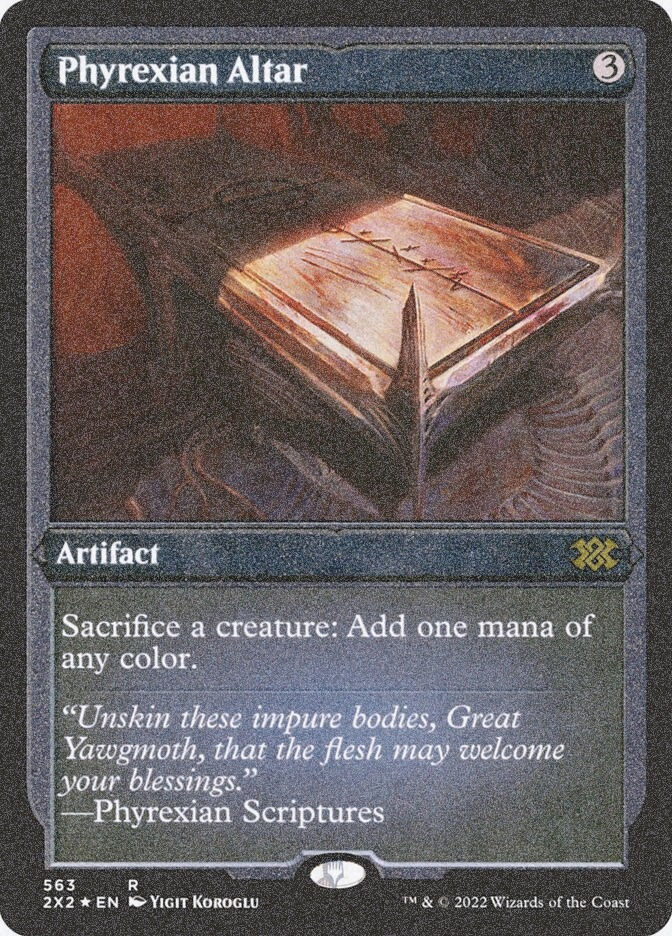 Phyrexian Altar (2X2) (563) / Foil Etched