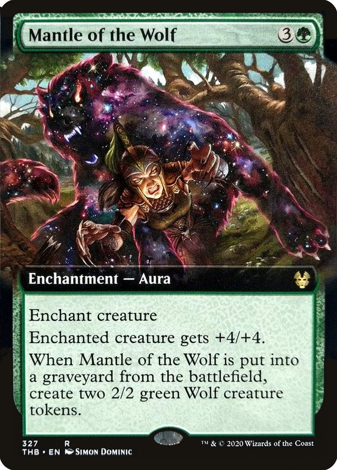 Mantle of the Wolf (THB) (327) / Extended Art