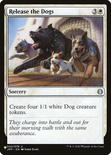 Release the Dogs (PLST) (JMP-4)