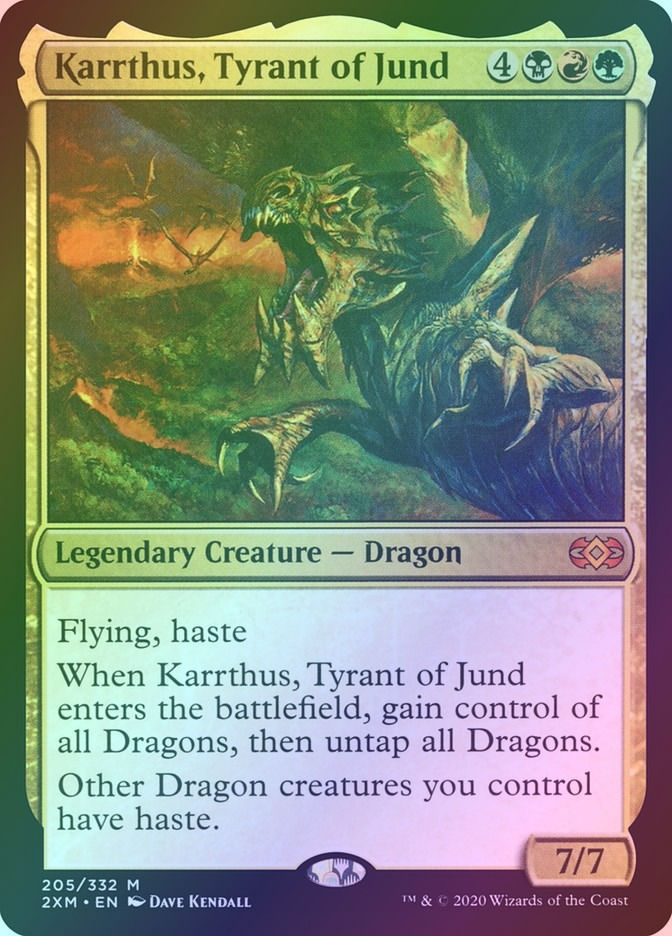 Karrthus, Tyrant of Jund (2XM) (205) / Foil