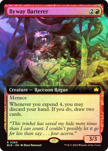 Byway Barterer (blb) (360) / Extended Art Foil