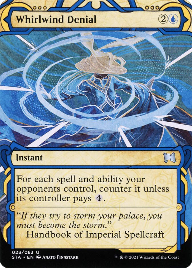 Whirlwind Denial (STA) (23) / Borderless / Showcase
