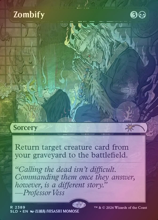 Zombify (SLD) (2389) / Borderless / Foil