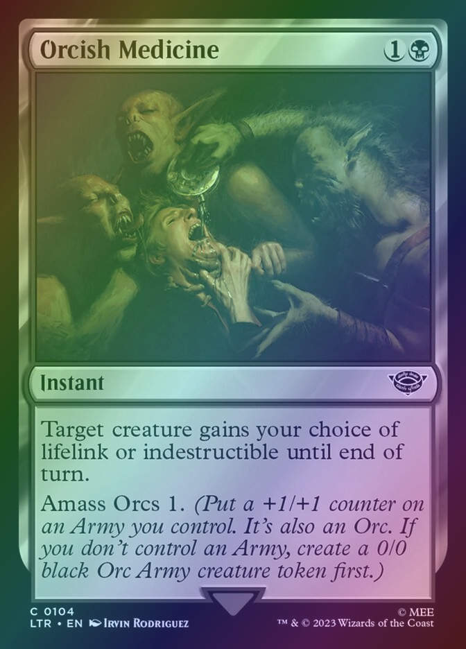 Orcish Medicine (LTR) (104) / Foil
