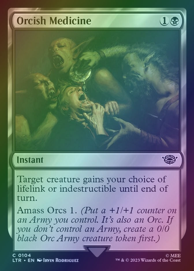 Orcish Medicine (LTR) (104) / Foil