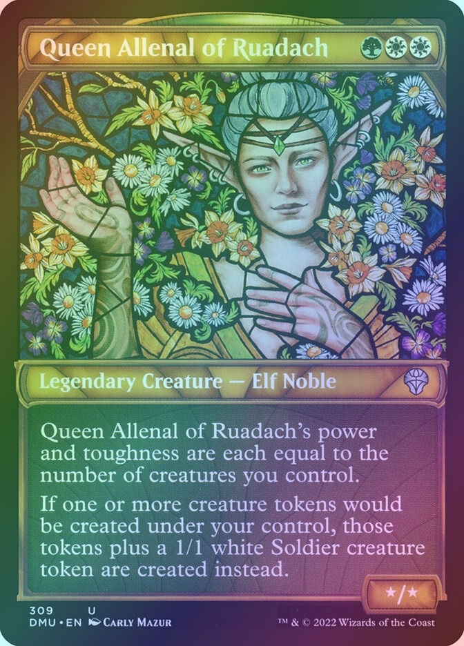 Queen Allenal of Ruadach (DMU) (309) / Showcase / Foil
