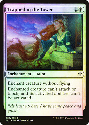 Trapped in the Tower (ELD) (33) / Foil