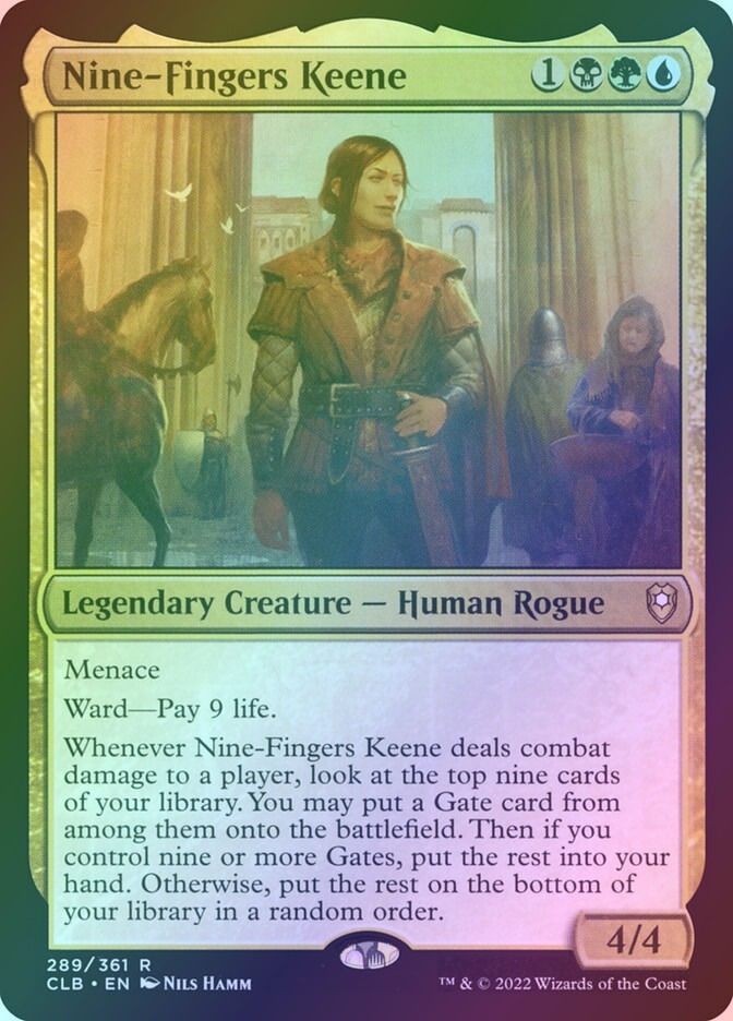 Nine-Fingers Keene (CLB) (289) / Foil