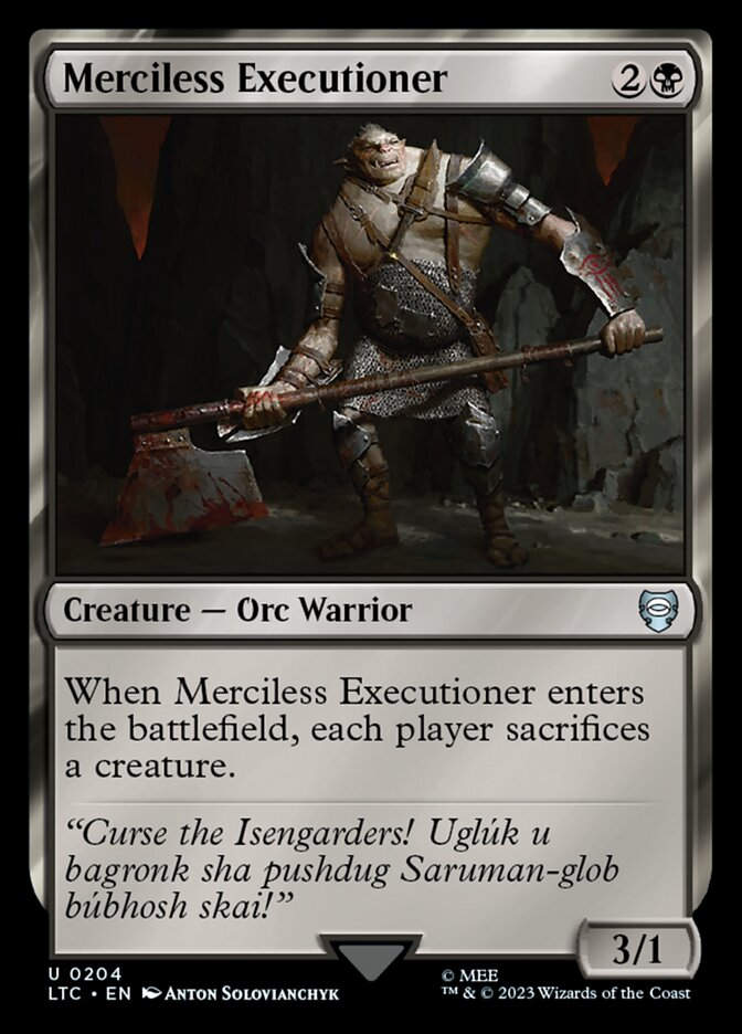 Merciless Executioner (LTC) (204)