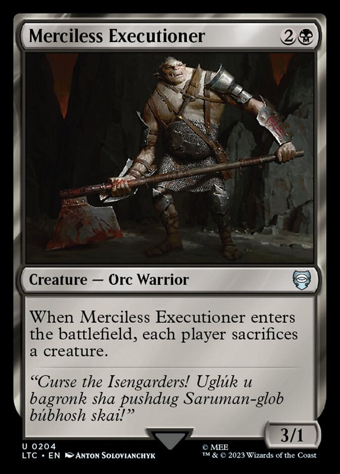 Merciless Executioner (LTC) (204)