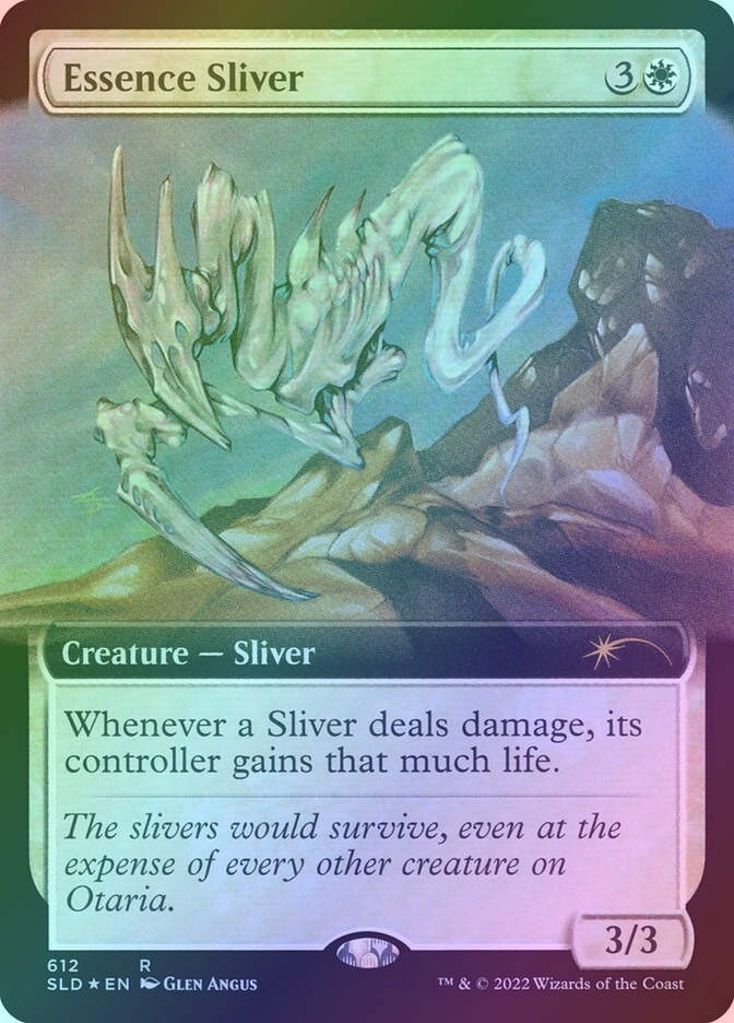 Essence Sliver (SLD) (612) / Extended Art / Foil