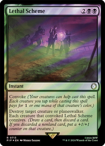 Lethal Scheme (pip) (713) / Surge Foil