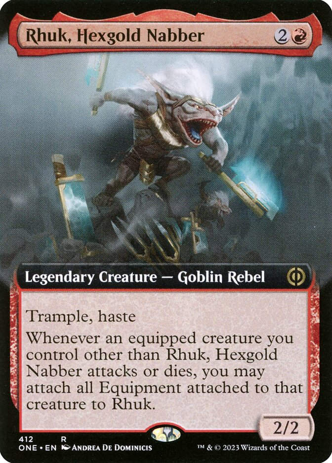 Rhuk, Hexgold Nabber (ONE) (412) / Extended Art