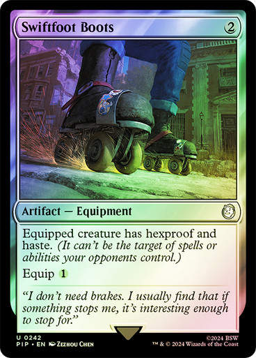 Swiftfoot Boots (pip) (242) / Foil