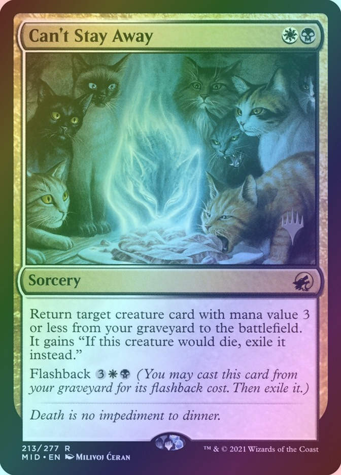 Can't Stay Away (PMID) (213p) / Foil