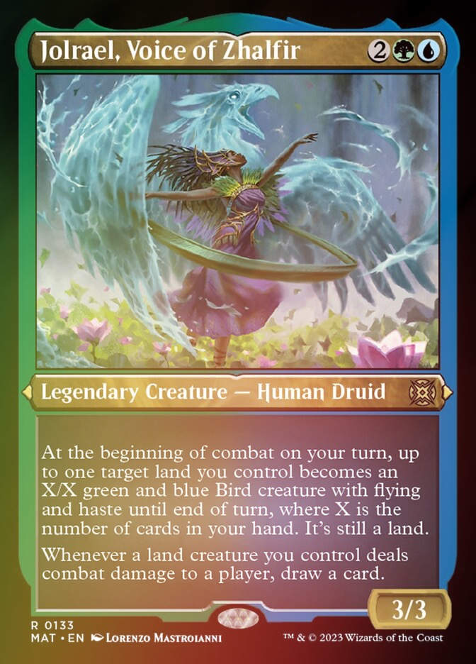 Jolrael, Voice of Zhalfir (MAT) / Foil Etched
